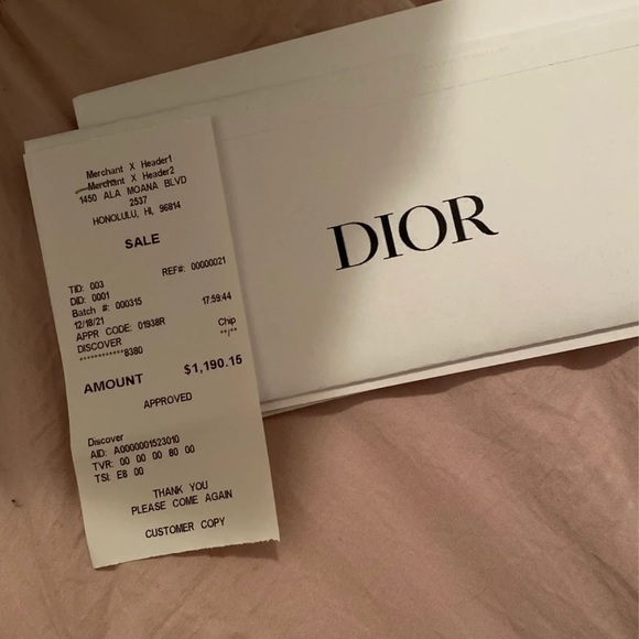 Dior embroidered res - Picture 7 of 8